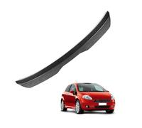 KizmiQ Auto Spoiler Posteriori per Fi-at Grande Punto 2007 2008 2009 2010 Nastro Installare Adesivo,ABS Alettone Tetto Posteriore Tuning Ala Styling Accessori,B/Carbon Fiber