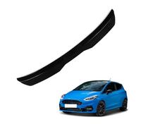 KizmiQ Auto Spoiler Posteriori per FO-rd Fiesta Active VIII (Mk8) 2018 2019 2020 2021 2022 2023 2024 Nastro Installare Adesivo,ABS Alettone Tetto Posteriore Tuning Ala Styling Accessori,A/Black