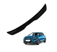 KizmiQ Auto Spoiler Posteriori per K-IA Stonic 2017 2018 2019 2020 2021 Nastro Installare Adesivo,ABS Alettone Tetto Posteriore Tuning Ala Styling Accessori,A/Black