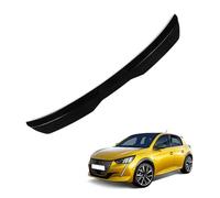 KizmiQ Auto Spoiler Posteriori per Peugeot 208 2012 2013-2017 2018 2019 2020 2021 2022 2023 2024 Nastro Installare Adesivo,ABS Alettone Tetto Posteriore Tuning Ala Styling Accessori,A/Black