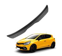 KizmiQ Auto Spoiler Posteriori per Ren-Ault Clio 4 IV 2012 2013 2014 2015 2016 2017 2018 2019 2019 Nastro Installare Adesivo,ABS Alettone Tetto Posteriore Tuning Ala Styling Accessori