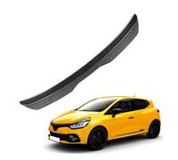 KizmiQ Auto Spoiler Posteriori per Ren-Ault Clio MK5 Clio 5 2019 2020 2021 2022 2023 Nastro Installare Adesivo,ABS Alettone Tetto Posteriore Tuning Ala Styling Accessori,B/Carbon Fiber
