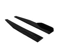 KizmiQ Minigonne Alettoni Laterali,per Porsche 718 911 Boxster Boxster 981 987 Cayenne Macan Panamera Taycan Universali Laterale Lati di Splitter Estensione Winglet Diffusore Styling,75 cm