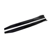 KizmiQ Minigonne Alettoni Laterali,per Porsche 718 911 Boxster Boxster 981 987 Cayenne Macan Panamera Taycan Universali Laterale Lati di Splitter Estensione Winglet Diffusore Styling,120 cm