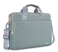 KIZUNA Borsa a tracolla impermeabile per computer portatile da 17" Lenovo IdeaPad 3i Gen 7/ThinkBook Plus 17/ASUS Vivobook/LG gram/Dell/Razer/MSI da 17"
