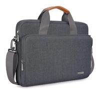 KIZUNA Borsa per computer portatile da 13 pollici per MacBook Pro 14 M4 Max e M4 Pro/MacBook Air M4 M3/14" IdeaPad Slim 5i & Pro 5i/ThinkPad X1 Carbon Gen 12/Yoga Slim 9i/HP Envy x360, grigio
