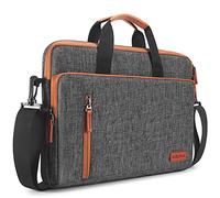 KIZUNA Borsa per computer portatile da 16 pollici, per MacBook Pro 16 M4/16 Lenovo IdeaPad Flex 5i/IdeaPad Pro 5i Gen 10/Legion 5 Pro/Slim 5/HP ENVY/16.3" XPS 16/Dell 16 Plus/ASUS/Acer, marrone