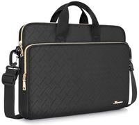 KIZUNA Borsa per computer portatile da 17 pollici, per LG gram 17/17", Lenovo IdeaPad 3i Gen7/ThinkBook Plus 17/Razer & MSI 17/Dell X17 R1/HP/ASUS Vivobook, colore: nero