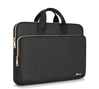 KIZUNA Custodia per computer portatile da 14 pollici, per MacBook Air 15 M2/14, Lenovo IdeaPad Flex 5/14", IdeaPad 3i&Slim 3i, Yoga Slim 7 Pro X/IdeaPad 3/HP EliteBook 840 G5/Dell Sleeve Bag, nero