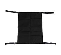 KJAOYU Portabombola Doppio per Ossigeno per Sedie a Rotelle,Borsa Doppia per Serbatoio Ossigeno,Borsa Portabombola per Ossigeno Design con Gancio in Tessuto Oxford 600D Portabombola Doppio per(Nero)