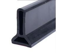 KJBDQQH Barriera Doccia Ferma Acqua Diga for Doccia Pieghevole Alta 50 mm, Tappo for Bagno, barriera e Sistema di ritenzione, separazione tra Asciutto Bagnato, Blocco soglia allagamento(Black,50cm)