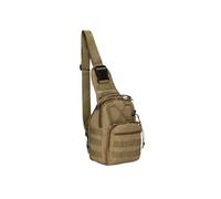 KJBDQQH borsa sportiva da petto Borsa pettorale sportiva Zaino a tracolla versatile Borsa pettorale Borsa da trasporto for caccia da escursionismo(Khaki)