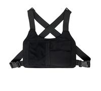 KJBDQQH borsa sportiva da petto Borse Pettorali Funzionali For Uomo Borsa Gilet Hip-hop Street Boy Borse Pettorali Da Uomo Giovani Borsa Da Uomo In Tela
