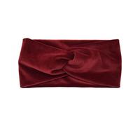 KJBDQQH Fascia Capelli Donna Invernale Fasce incrociate invernali for donna Fascia for capelli solida Sport elastico for yoga Copricapo for for ragazze Accessori for(Wine Red)