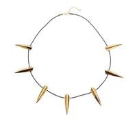 KJBDQQH Girocollo Punk Black Panther Men's Necklace Leopard Claw Pendant Punk Necklace Wakanda Prop Trend Jewelry per Uso Quotidiano(XL1936)