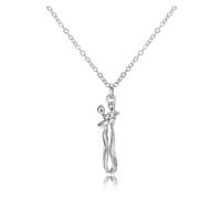 KJBDQQH Girocollo Punk Hugging Necklace Jewelry Choker Hug Pendant Chain Men Necklaces for Lover Women Couple Men Lady Female Male per Uso Quotidiano(Silver)