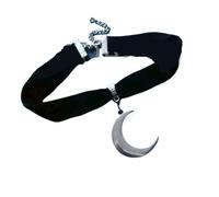 KJBDQQH Girocollo Punk Necklace Black Choker Egyptian Grunge Ankh Eternal Life Necklace Witchy Statement Jewelry Pendant Women per Uso Quotidiano(C1234)