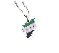 KJBDQQH Girocollo Punk Necklace Stainless Steel for Women Men Color Charm Fashion Choker Syrians Jewelry per Uso Quotidiano(60cm_Silver)