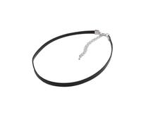 KJBDQQH Girocollo Punk Simple Black Punk Choker Necklace for Women Gothic Chokers Necklaces Popular Party Statement Collar Jewelry per Uso Quotidiano(N0367-0.5cm Wide)