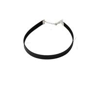 KJBDQQH Girocollo Punk Simple Black Punk Choker Necklace for Women Gothic Chokers Necklaces Popular Party Statement Collar Jewelry per Uso Quotidiano(N0366-1cm Wide)