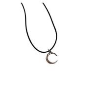 KJBDQQH Girocollo Punk Star Earrings Silver Color Swirly Star Chokers Celestial Best Friends Celestial Necklaces Pendant Men Women per Uso Quotidiano(Color 03)