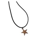 KJBDQQH Girocollo Punk Star Earrings Silver Color Swirly Star Chokers Celestial Best Friends Celestial Necklaces Pendant Men Women per Uso Quotidiano(Color 05)