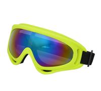 KJBDQQH Occhiali da Sci Uomo Kids Professional Winter Ski Goggles Snowboard Sunglasses Eyewear Sports Equipment for Children Men Women(Yellow-Color lens)