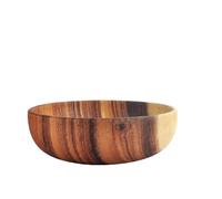 KJBDQQH set di ciotole per impastare Ciotola di legno Stoviglie for la casa e bacinella Piatto di frutta Insalata Zuppa intera(Color03)