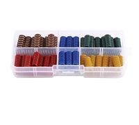 KJBGS Molla 50Pcs 5 Colori 8x20mm Carico Leggero Compressione Stampi Die Spring Set per Stampante 3D Stock Bed Livellamento Facile da usare