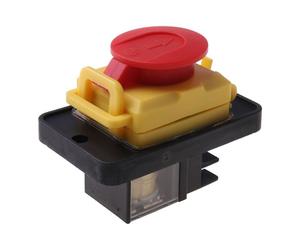 KJD12 250V 4Pin Impermeabile Start Stop N Volt Rilascio Interruttore a Pulsante