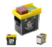 KJD6 250V 6A interruttore magnetico AYWHP Elettromagnetica di interruttore a pulsante，protezione interruttore macchina contro interruzione di corrente,IP55 interruttore utensile,pulsante di avvio