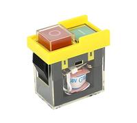 KJD6 5E4 250 V 6 A, interruttore elettromagnetico, impermeabile, magnetico, interruttore di sicurezza, protezione da interruzione di corrente, interruttore degli attrezzi. Pulsante di avvio, classe di