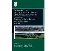 Kjell Andersson Beyond the Rural-Urban Divide (Copertina rigida)