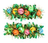 KJHBV Braccialetti per Feste 2 Pezzi Campanelli Verdi in Plastica Leggeri e Chic per Feste e Raduni, Aggiungono Atmosfera Festosa e Stile Delicato