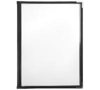 KJHBV Cartella Trasparente per Menù in Pvc Angoli Arrotondati, Design Creativo, Alta Penetrazione, per Cucina e Ristoranti, Porta Menu Pratico e Resistente