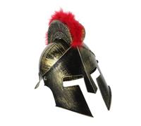 KJHBV Casco da Guerriero Romano in Plastica Oro, Confortevole e Robusto, per Festival e Cosplay a Tema Antico e Medievale