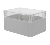 KJHBV Contenitore di Derivazione Trasparente con Coperchio a Battente in Plastica Resistente Agli Urti Compatibile con Interruttori per Cablaggio Linee di Produzione e Quadri Controllo