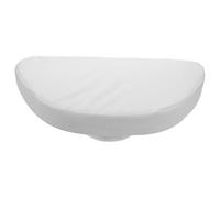 KJHBV Cuscino per Massaggio Viso in Pu Pelle Bianco Design Antisag e Supporto Aggiuntivo per Lettini Portatili in Ambienti Professionali e Saloni di Bellezza
