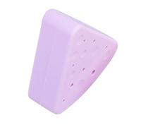 KJHBV Custodia Triangolare in Silicone per Puff da Cipria e Spugnette Trucco Porta Spugnette per Aerazione e Asciugatura Rapida Custodia da Viaggio per Trucco Colore