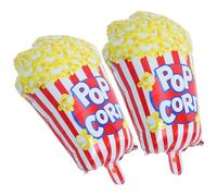 KJHBV e Decorazioni Versatili a Forma di Popcorn in Pellicola di Alluminio 2 Palloncini Facili da Montare per Festa Compleanno per Eventi e Riunioni di Gruppo