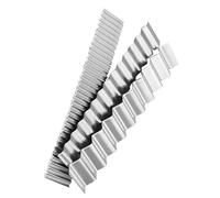 KJHBV Kit 3 Pezzi di Attrezzi per Modellare Argilla Wave Cutters e Coltelli da Intaglio in Lega, Portatile e Compatto per DIY Crafts, per Back To School Party