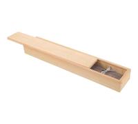 KJHBV Scatola Portapenne Custodia Portatile Resistente Design e Delicato in Legno per Calligrafia per Studenti, per Casa e Ufficio
