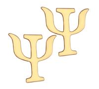 KJHBV Set 2pezzi Spille Psicologia Vintage in Lega Oro, Accessori Multipurpose per Borse e Abbigliamento, Design Simbolo Elegante per Donna e Uomo in Varie Occasioni