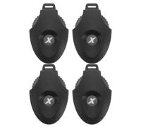 KJHBV Set 4 Pezzi Copri Teste Mazze da Golf Nero in Abs Numeri per Identificazione Club per Putter e Golf Club Accessori Portatili per Migliorare le Prestazioni
