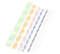 KJHBV Set di 8 Bastoncini per Decorazione Dotting per Nail Art Design a Punta Tonda e Spirale, Strumenti Stabili per Pittura e Disegno Mandala DIY