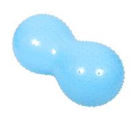 KJHBV Sfera a Forma di Arachide per Yoga Pilates in Pvc Anti Scoppio | Superficie Testurizzata, Rilascio Lento Dell’aria, per Massaggi al Collo e Esercizi di Stretching