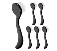 KJHBV Spazzole per Pulizia Viso Design Ergonomico per Esfoliazione Set 6 Pezzi Multiuso in Nylon e Pvc e Pulizia Profonda della Pelle