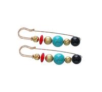 KJHBV Spille da Balia Vintage 2 Pezzi 8 Cm in Lega Resistenti per Sciarpe e Scialli Accessori Creativi Essenziali per Guardaroba Stili multipli