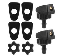 KJHBV Ugelli Tergicristallo Regolabili 2 Pezzi in Nylon e Pp Design a Ventaglio per Lavavetri Auto Anteriori, Ricambio Efficiente per Pulizia Parabrezza
