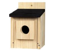 KJHFD Azzurri in Legno con Protezione Predatori Nido da Esterno fringuelli, cardinali - Casetta sospesa per osservare Gli Uccelli Selvatici